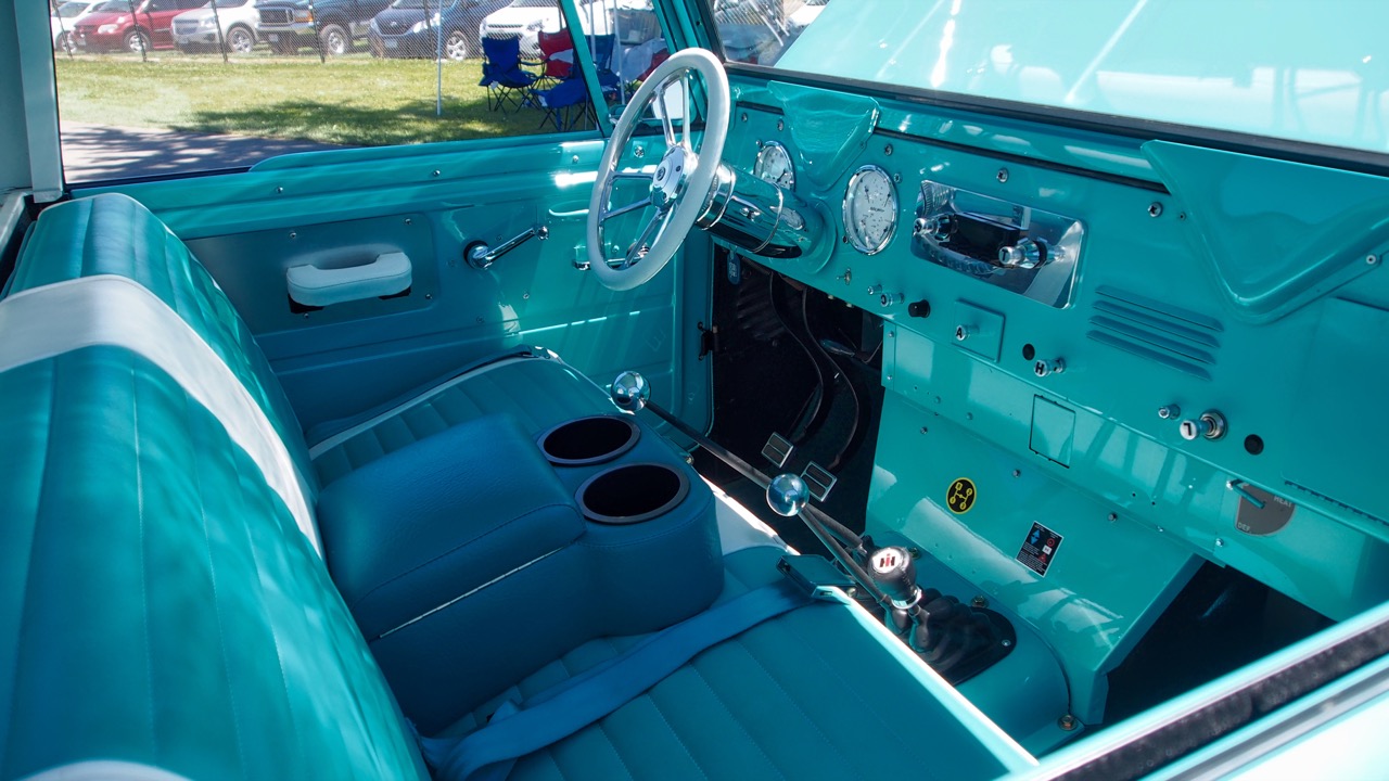 1962 International Scout Interior Teardrop Trail